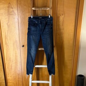 Express Women's Deep Indigo Skinny Jeans Never Worn
